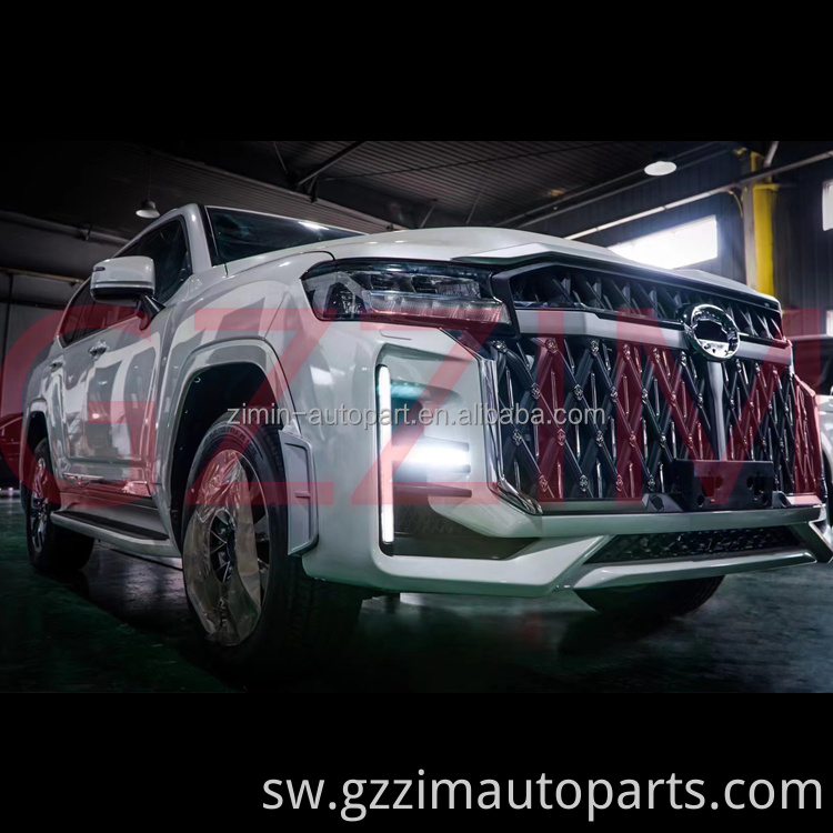 Mbele mpya ya kuwasili na nyuma ya mwili wa kit kwa Land Cruiser LC300